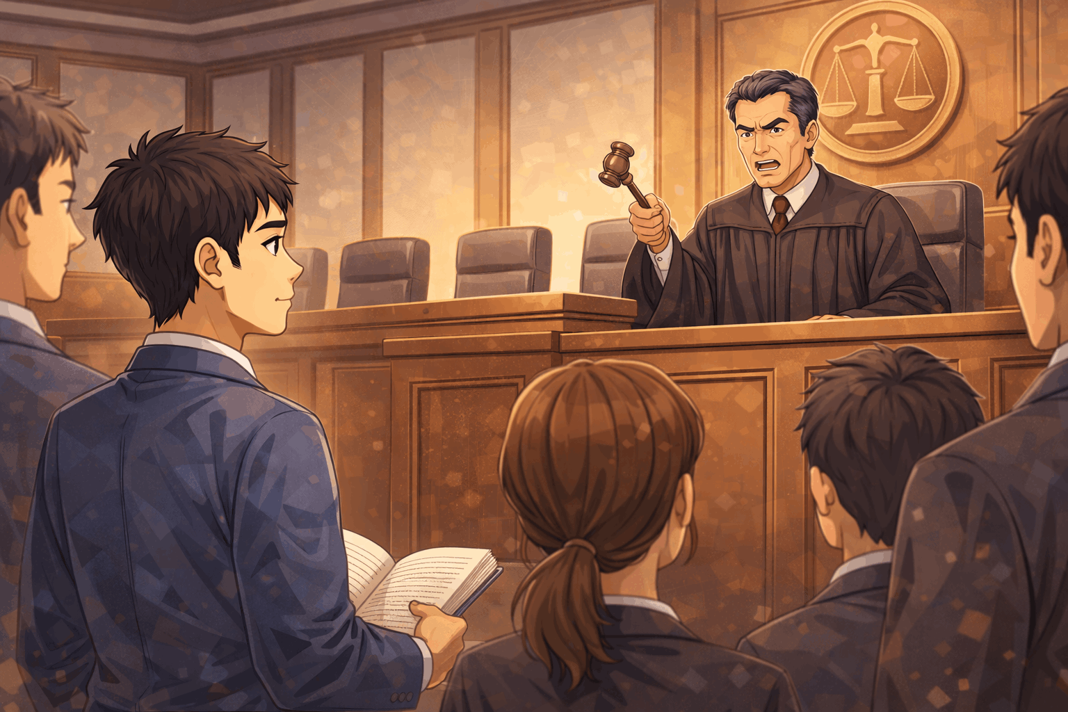Today is Law Student Li Ming's Practical Day