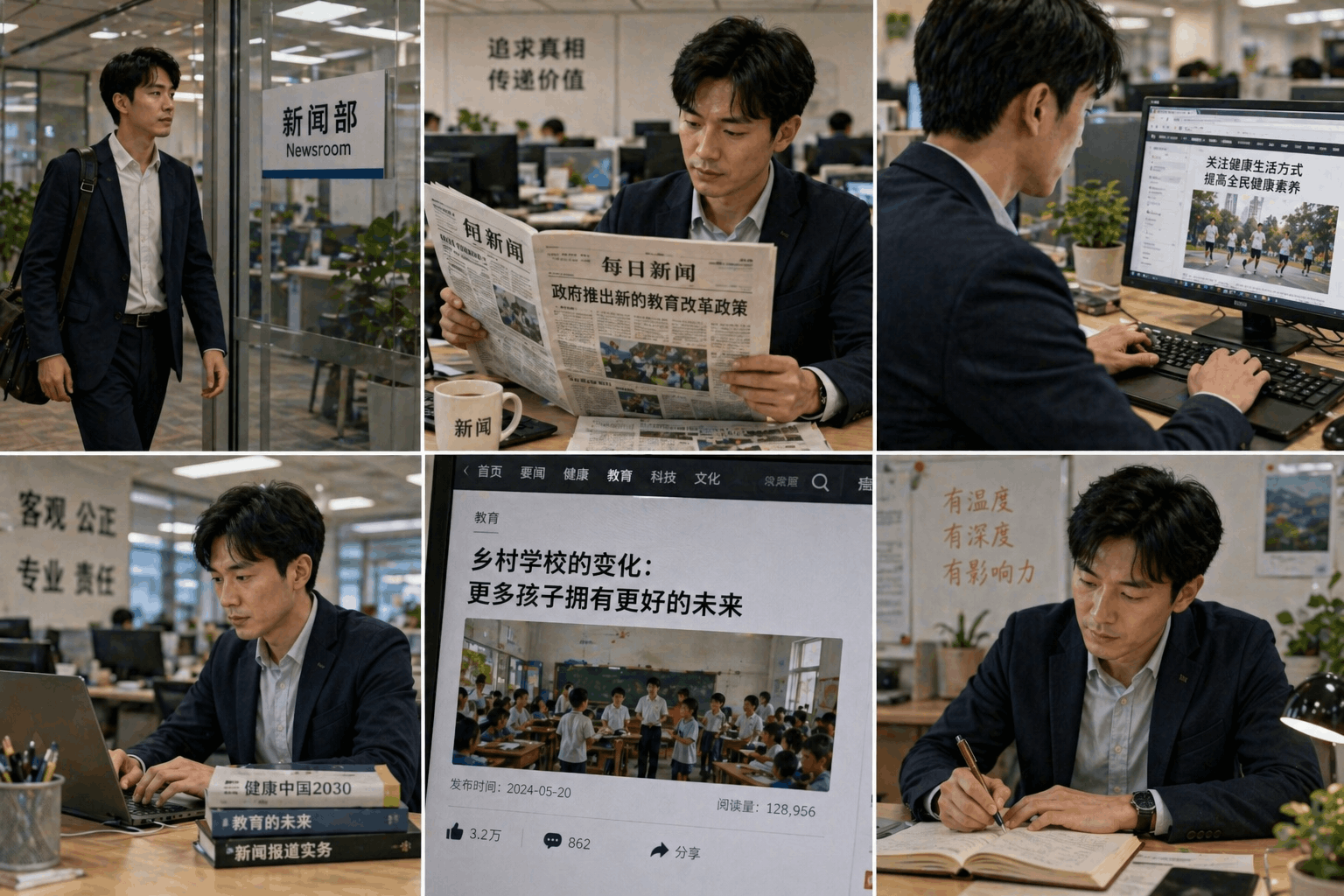 A Day in the Life of a Journalist