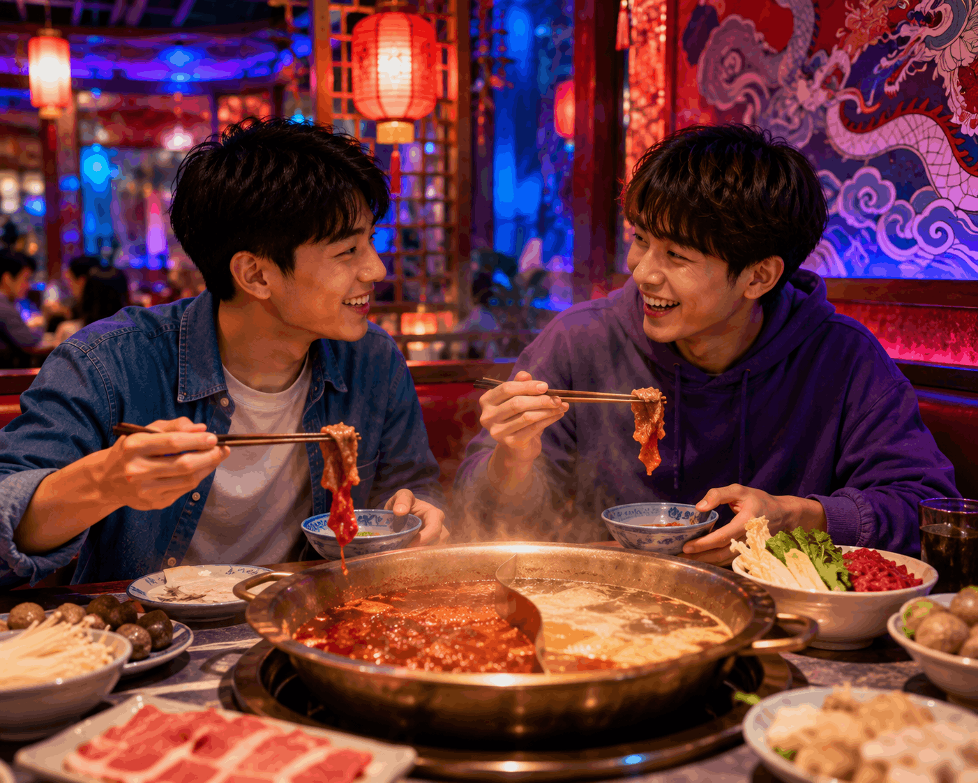 A Farewell Hotpot in Beijing