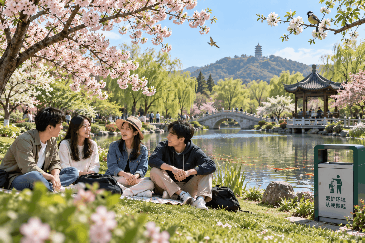 Primavera, naturaleza y cuidado ambiental
